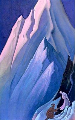 She Who Waits - Nicholas Roerich